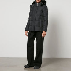 Moose Knuckles Jacke & Mantel aus schwarzem Polyester