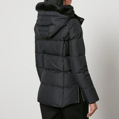 Moose Knuckles Jacke & Mantel aus schwarzem Polyester