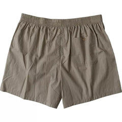 Dolce & Gabbana – Boxershorts aus brauner Baumwolle in regulärer Passform
