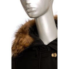 Baldinini Trend Damenjacke aus schwarzem Polyester