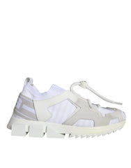 Dolce & Gabbana Sorrento Trekking-Sneakers aus weißem Mesh