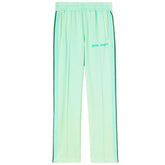 Palm Angels Green Nylon Men Pant