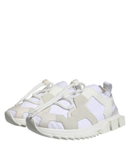 Dolce & Gabbana Sorrento Trekking-Sneakers aus weißem Mesh