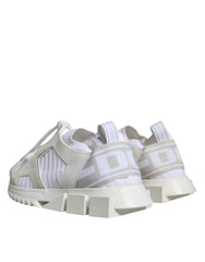Dolce & Gabbana Sorrento Trekking-Sneakers aus weißem Mesh