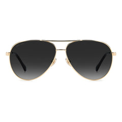Jimmy Choo Sonnenbrille aus goldenem Metall