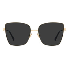 Jimmy Choo Sonnenbrille aus goldenem Metall