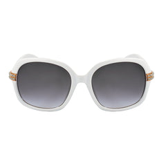 Guess – Weiße Sonnenbrille aus Harz