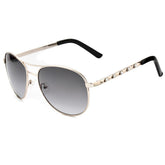 Guess – Sonnenbrille aus goldenem Metall