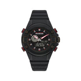 Guess Black Resin Sport Watch
