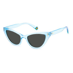 Polaroid Sonnenbrille aus blauem Kunststoff