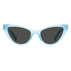 Polaroid Sonnenbrille aus blauem Kunststoff