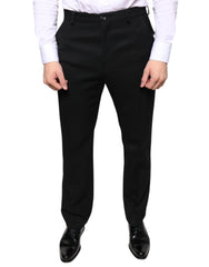 Dolce & Gabbana Schwarze Skinny-Hose aus Wolle für Herren