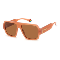 Polaroid Sonnenbrille aus rosa Harz