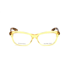 Bottega Veneta orangefarbene Acetatbrille (Gestell)