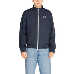 EA7 Emporio Armani Blaue Jacken und Mäntel aus Polyamid