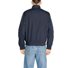 EA7 Emporio Armani Blaue Jacken und Mäntel aus Polyamid