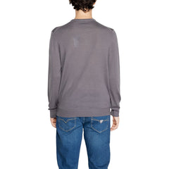 Armani Exchange Graues Woll-Sweatshirt