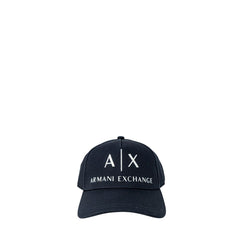 Armani Exchange Blue Cotton Cap (Baseball Hat)