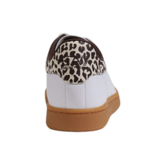 EA7 Emporio Armani Beige Leder Sneaker Low Top