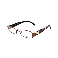 Emilio Pucci Braune Metallbrille (Gestell)