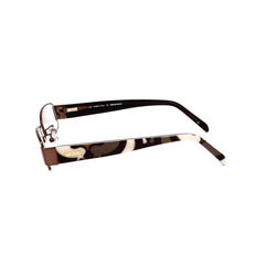 Emilio Pucci Braune Metallbrille (Gestell)