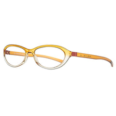 Rodenstock Orangefarbene Brillenfassung aus Kunststoff