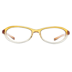 Rodenstock Orangefarbene Brillenfassung aus Kunststoff
