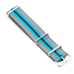 Folli Follie blaue Lederarmbanduhr