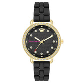Juicy Couture Black Metal Dress Watch