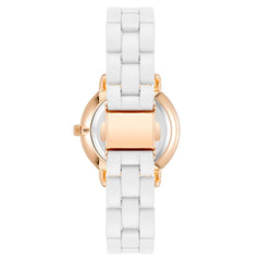 Juicy Couture White Metal Dress Watch