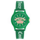 Juicy Couture Green Synthetic Bracelet Watch