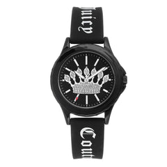 Juicy Couture Black Synthetic Bracelet Watch