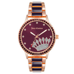 Juicy Couture Mehrfarbige Metall-Damenuhr