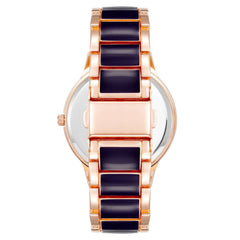 Juicy Couture Mehrfarbige Metall-Damenuhr