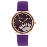 Juicy Couture Purple Synthetic Dress Watch