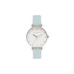 Olivia Burton Zweifarbige Armbanduhr aus Kunstleder