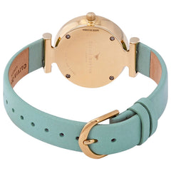 Olivia Burton Zweifarbige Armbanduhr aus Kunstleder