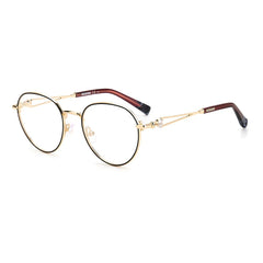 Missoni Bicolor-Metallbrille (Gestell)