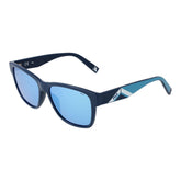 Fila blauwe plastic zonnebril