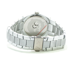 Chronotech Silver Stainless Steel Dress Watch