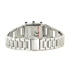 Chronotech Edelstahl-Silberne Armbanduhr