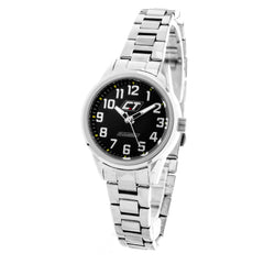 Chronotech Silver Stainless Steel Dress Watch