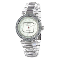 Chronotech Transparent Polycarbonate Dress Watch