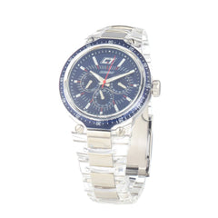 Chronotech Transparente Sportuhr aus Polycarbonat