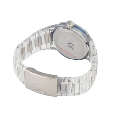 Chronotech Transparente Sportuhr aus Polycarbonat