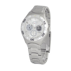 Chronotech Silver Stainless Steel Dress Watch