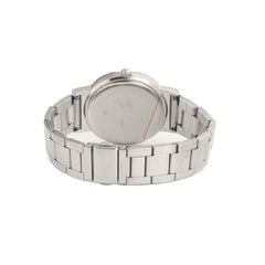 Chronotech Silver Stainless Steel Dress Watch