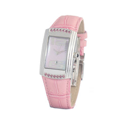 Chronotech Mehrfarbige Leder-Armbanduhr
