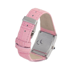 Chronotech Mehrfarbige Leder-Armbanduhr