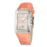 Chronotech Multicolor Leather Dress Watch